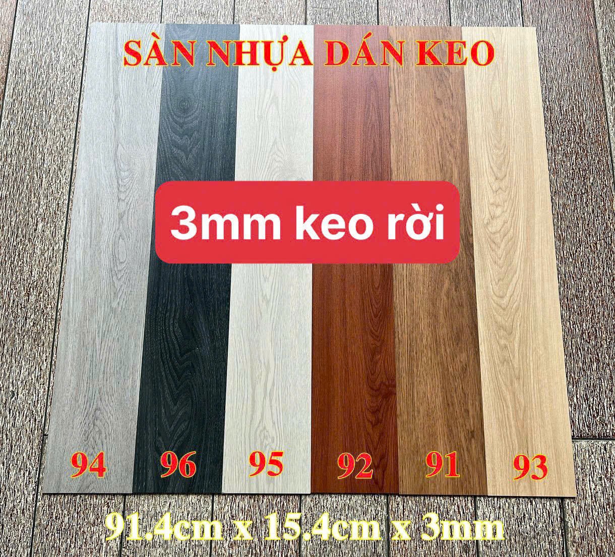 Sàn Nhựa Không Keo