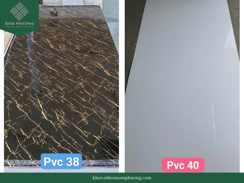 Tấm pvc vân đá 38 và 40