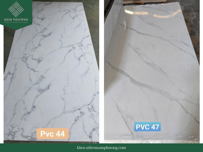 Tấm pvc vân đá 44 và 47