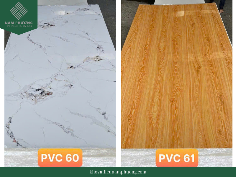 Tấm pvc vân đá 60 và 61