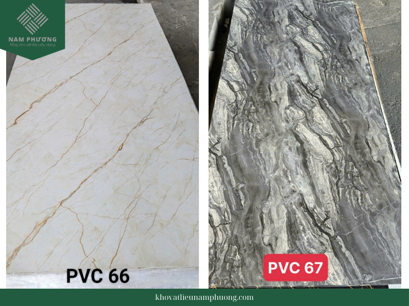 Tấm pvc vân đá 66 và 67