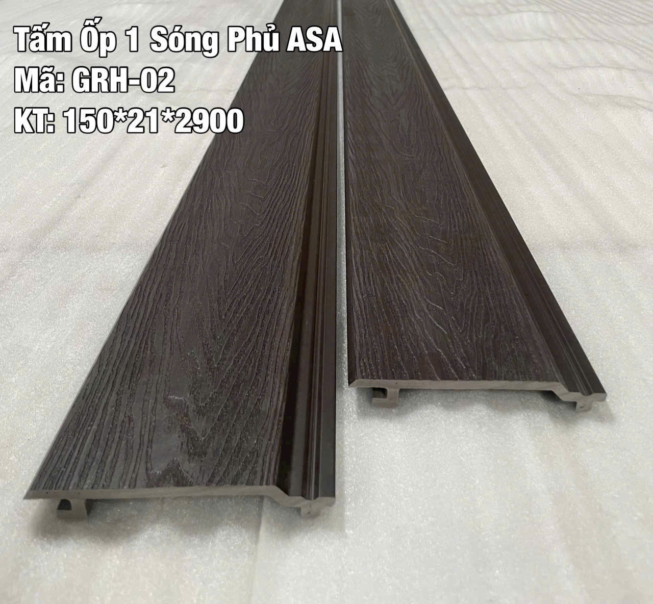lam sóng ngoài trời phủ ASA
